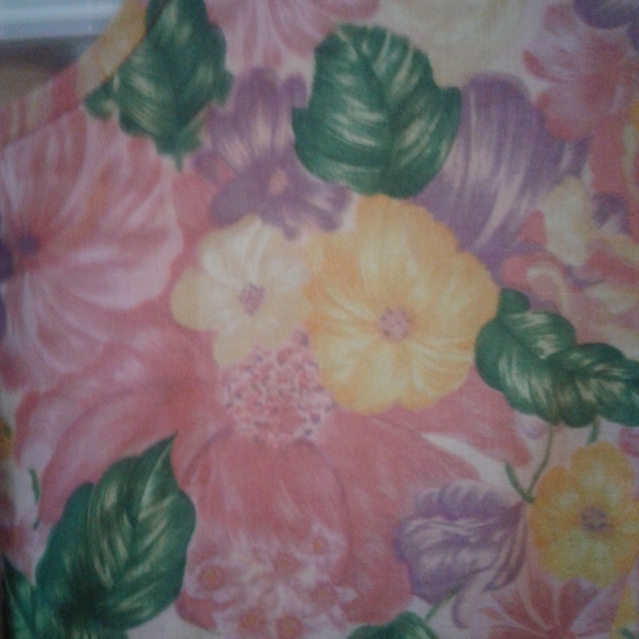 ANNE CRIMMINS 90's vintage floral women jacket - Picture 8 of 8